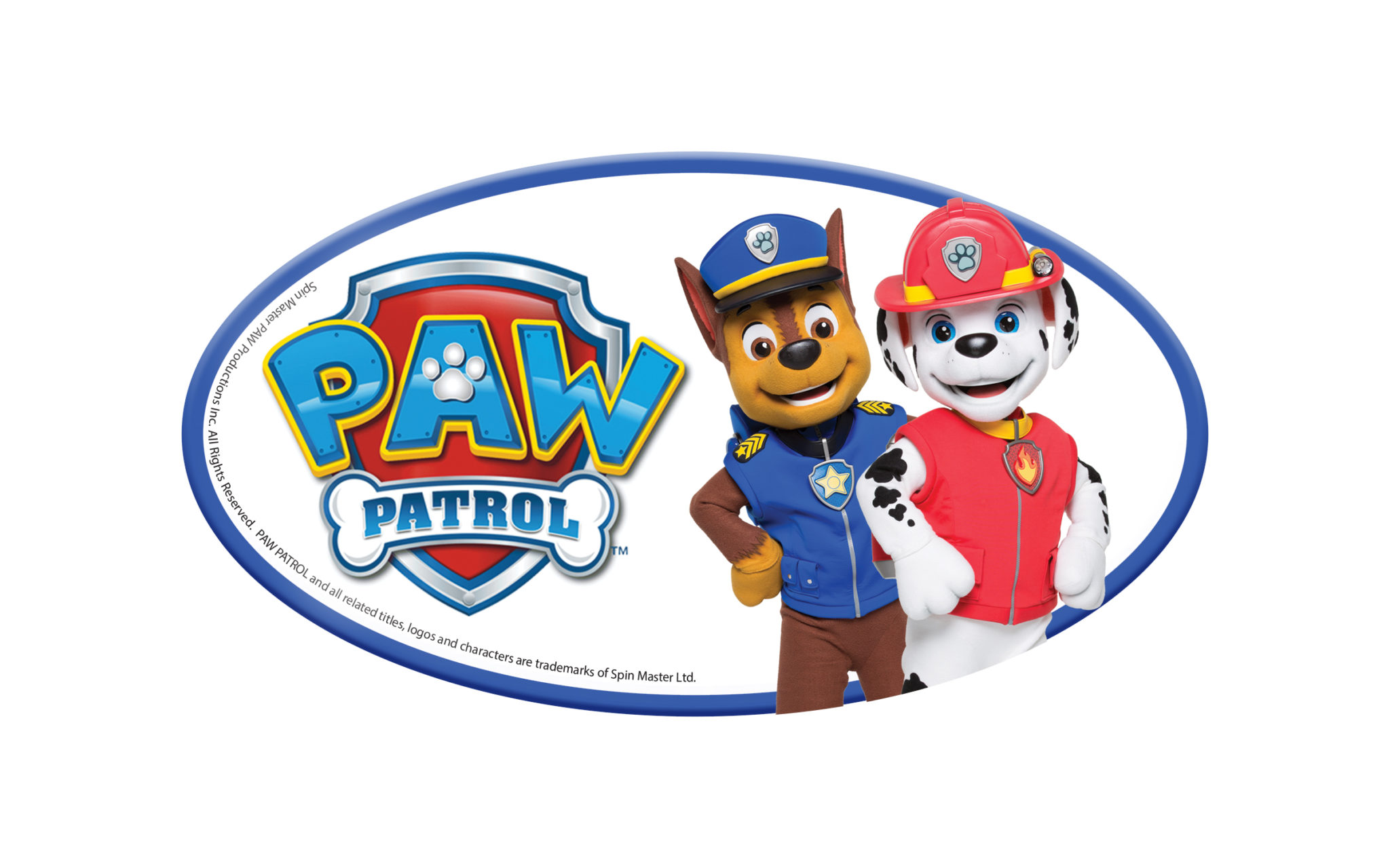 PAW Patrol - oval PAW Patrol - oval